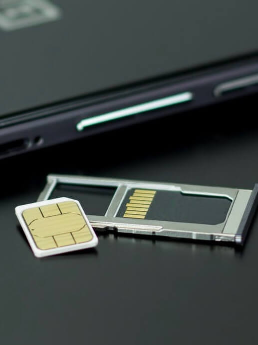 Babel Telecommunications Others.SIM card compartment of a mobile